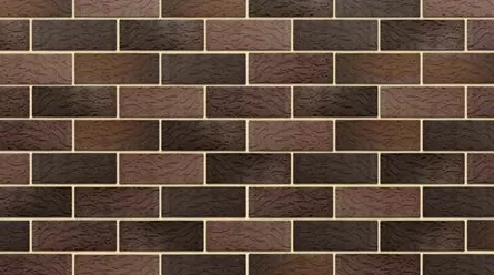 КИРПИЧ ВКЗ БАВАРСКАЯ КЛАДКА С ФЛЕШ ОБЖИГОМ ГРАФИТ ДУБ 1,4NF