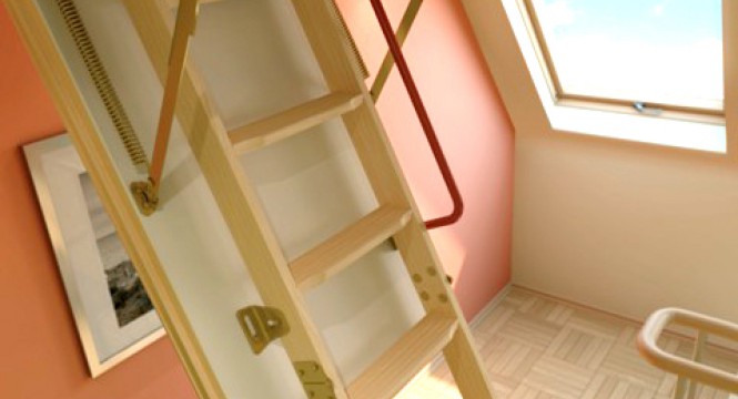 Лестница Fakro, модель Thermo LТK