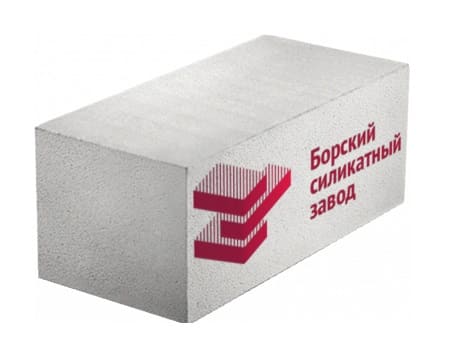 Блоки газобетонные стеновые D600 600х200х400 Борский силикатный завод